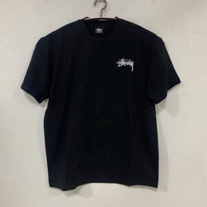 Stussy sieve pattern round-neck short-sleeved T-shirt